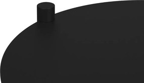 Oceľový okrúhly odkladací stolík 41x40 cm Ande – noo.ma