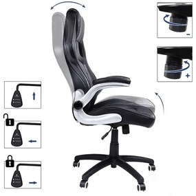 Kancelárska stolička SONGMICS OBG62B