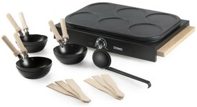 DOMO DO8719W elektrická fritéza a WOK, 2v1