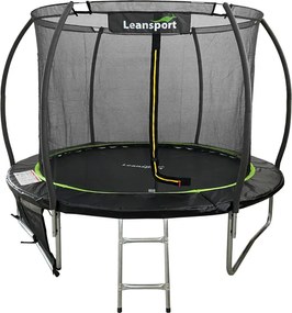 Trampolína LEAN Sport Max 10ft čierna a zelená