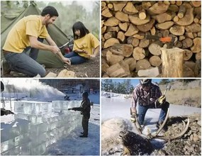 CROWNMAN Univerzálna sekera 1500g 80cm