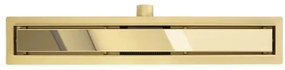 REA-G2562 - Odtokový žľab NEOX 70 cm nerezová oceľ/zlatá