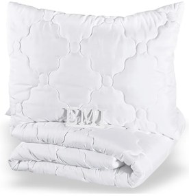 Set predĺženej prikrývky a vankúša Premium 140x220 90x70 EMI