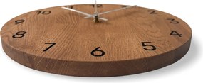Nástenné hodiny z dreva s luxusným kvalitným dizajnom I SENTOP MAS024-3072