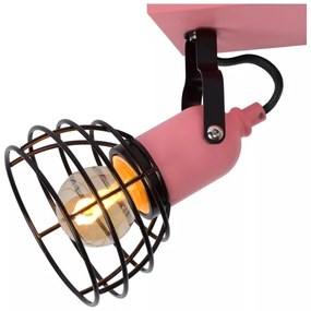 Lucide 08927/02/66 - Bodové svietidlo POLA 2xE27/60W/230V ružová