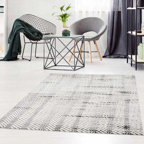 Dekorstudio Moderný koberec MODA SOFT krémový 1138 Rozmer koberca: 80x300cm