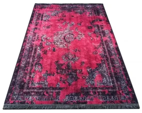 Orientálny koberec v malinovej farbe Šírka: 80 cm | Dĺžka: 150 cm