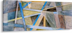 Obraz - Abstrakcia (120x50 cm)