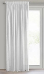 ZÁCLONA ROXI NA PÁSKE 140X270 CM BIELA