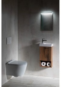 Biela závesná skrinka bez umývadla 30x53 cm Latus Xi – Sapho