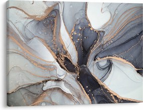 Obraz - Šedý mramor (70x50 cm)