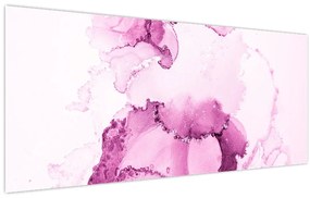 Obraz - Ružový dekor (120x50 cm)