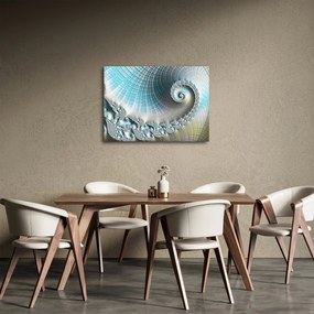 Obraz texturovanej špirály (70x50 cm)
