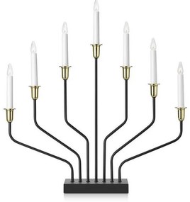 Markslöjd 705758 - Vianočný svietnik BROSA XL 7xE10/3W/230V