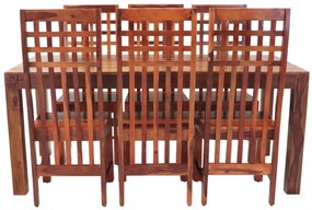 furniture-nabytek.cz - Jedálenský set z masívneho palisandrového dreva pre 6 osôb