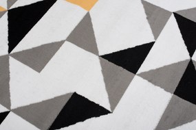 TA Koberec Z896A WHITE MAYA PP EYM Čierny Obdĺžnikový Rozmer: 160x230 cm