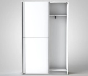 Šatníková skriňa Fast, biela