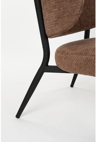 Oranžovohnedé kreslo Sanne – White Label