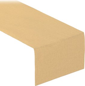 Štóla na stôl farba produktu žltá látka zapletaná, zatemňovacia