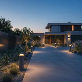 Ideal Lux - LED Vonkajšia lampa BOEING LED/14W/230V 40 cm IP65 antracit