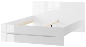Manželská posteľ 180 cm Sallosa 35 (biela + lesk biely). Vlastná spoľahlivá doprava až k Vám domov. 1068236