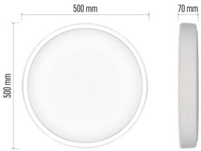 LED Stmievateľné stropné svietidlo GoSmart LED/45W/230V Wi-Fi Tuya + DO