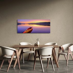 Obraz - Kajak na jazere (120x50 cm)