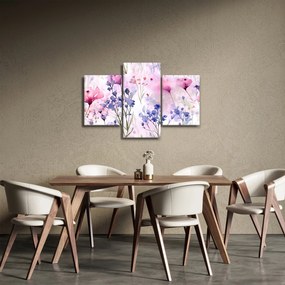 Obraz - Akvarelová lúka (90x60 cm)