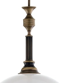 BRILAGI - Luster na tyči TAURUS 1xE27/15W/230V pr. 40 cm bronz