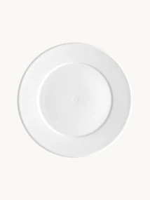 Ručne vyrobené plytké taniere z porcelánu Vitruv, 2 ks