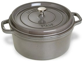 Staub Hrniec STAUB okrúhly 30 cm šedý 8,35 l