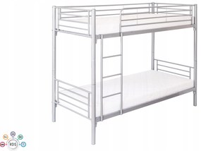 žiadna značka NOVÁ kovová posteľ POSCHODOVÁ / JEDNOTLIVÁ vojenská ubytovacia hotelová manželská