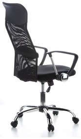 hjh Office Kancelárska stolička Aria High, čierna  (100337166)