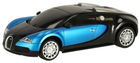KIK RC licencia auta Bugatti Veyron 1:24 modrá