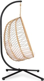 ZÁVESNÉ HOJDACIE KRESLO NOAM S VANKÚŠOM