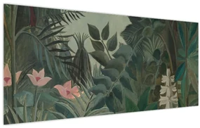 Obraz - Henri Rousseau, The Equatorial Jungle, reprodukcia (120x50 cm)