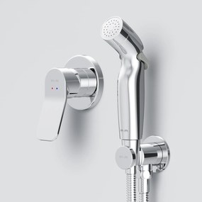 Batéria s hygienickou sprchou AM.PM X-Joy F40HXA00 chróm