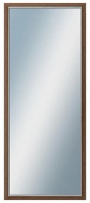 DANTIK - Zrkadlo v rámu, rozmer s rámom 50x120 cm z lišty TAIGA hnedá (3107)