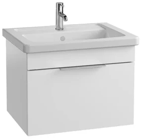 Kúpeľňová skrinka s umývadlom VitrA Mia 64,5x49,5x43,5 cm biela MIA6049B
