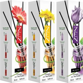 Tyčinkový aroma difuzér ZEN YELLOW 50 ml