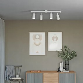 Bodové svietidlo 4xGU10/30W/230V biele