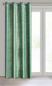 ZATEMŇOVACÍ ZÁVES NA KRÚŽKOCH MABEL 140X250 CM TMAVOZELENÁ