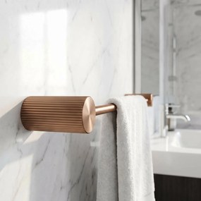 Rea Solo, nástenný kúpeľňový vešiak 60cm, 64101, medená matná, REA-84201
