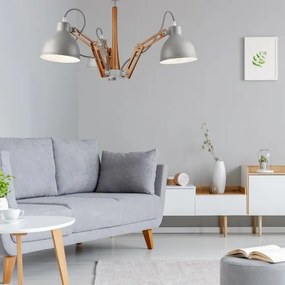 Prisadený luster MARCELLO 3xE27/60W/230V