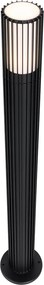 Dizajnový vonkajší stĺpik čierny 80 cm IP44 - Boris