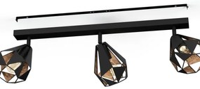 Eglo 43717 - Bodové svietidlo CARLTON 3xE27/40W/230V