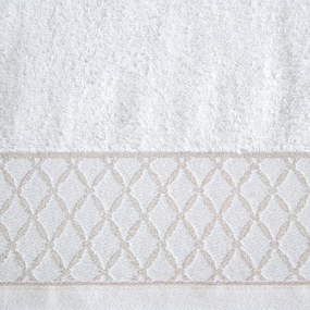 BAVLNENÝ UTERÁK LAYLA 50X90 CM BIELA