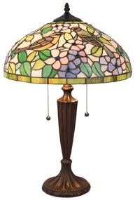 Stolová vitrážová lampa Tiffany Ø41*60