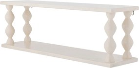 Biela poschodová polica 80 cm Salino – Bloomingville