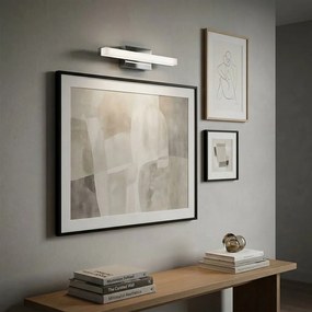 Toolight Toolight, LED nástenné svietidlo 42cm, 6W, 4000K, 500lm, APP1845-1W, chrómová, OSW-66000